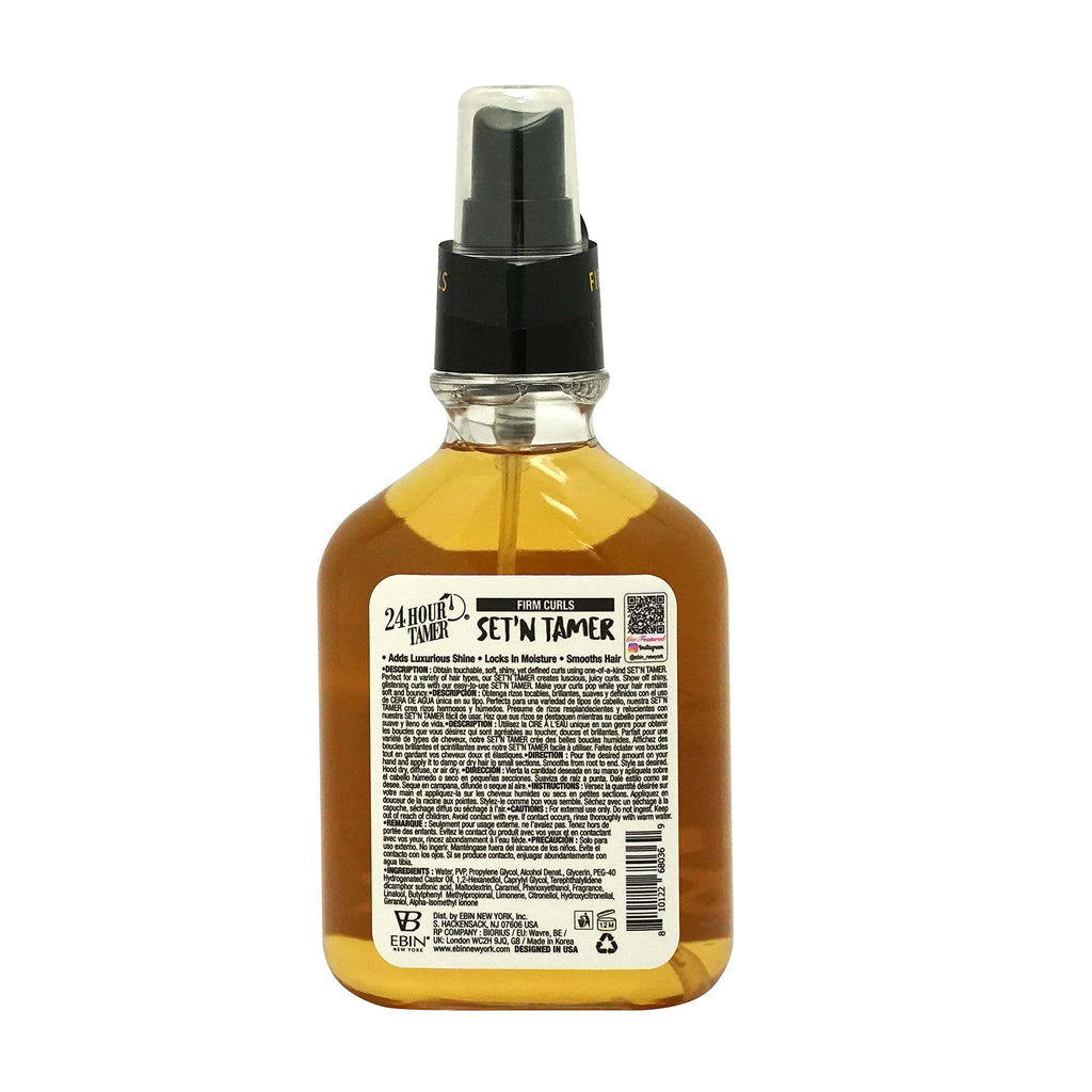 Styling Setting Mist for Firm Curls | EBIN NEW YORK 5.4oz – Volumizing, Moisturizing & Lightweight Hold