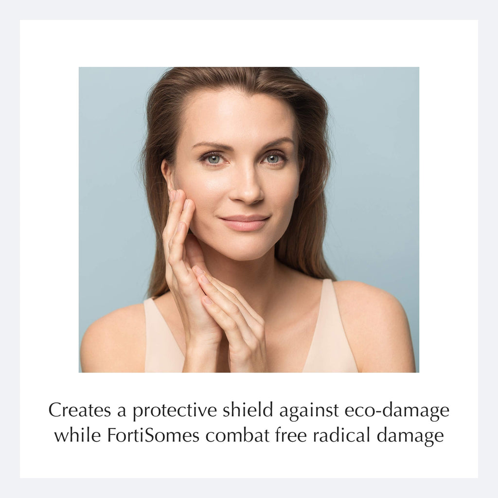 Ecco Bella Plant Based Recharge Day Cream – Vegan Face Moisturizer with FortiSomes Eco-Protection & Blue Light Shield | Cruelty Free | 1.7 oz
