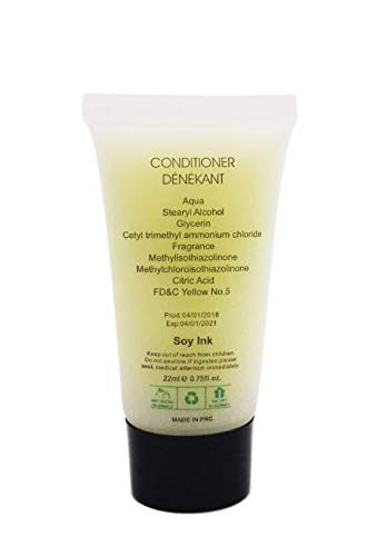 ECO Amenities Hair Conditioner Tubes – Travel-Size Pack of 288 (0.75 fl oz) with Twist-Cap