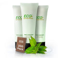 Eco Amenities Travel Lotion Bulk – 200-Pack, 1 fl oz Tubes – Hydrating Green Tea Scented Body & Hand Lotion for Hotels