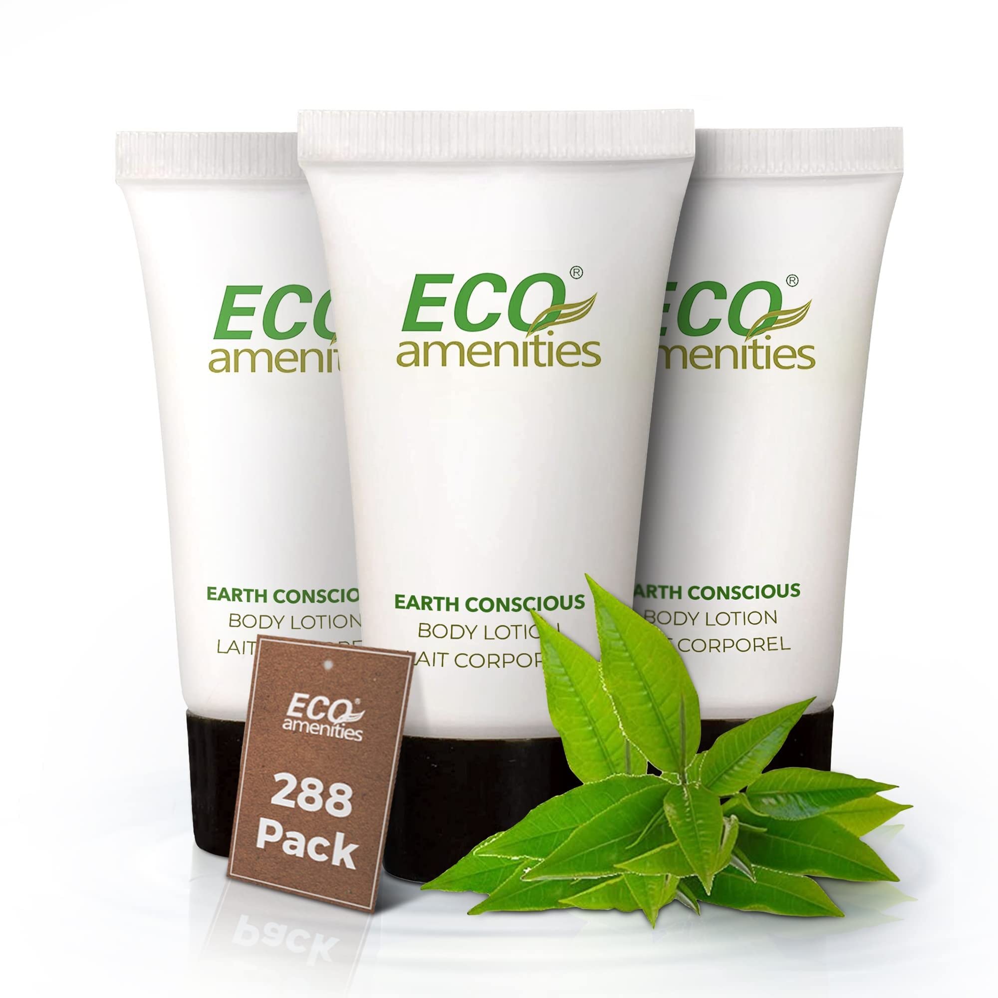 Eco Amenities Travel-Size Lotion Bulk – 288 Pack, 22ml Tubes for Hotels, Airbnbs, Gyms, and Spas