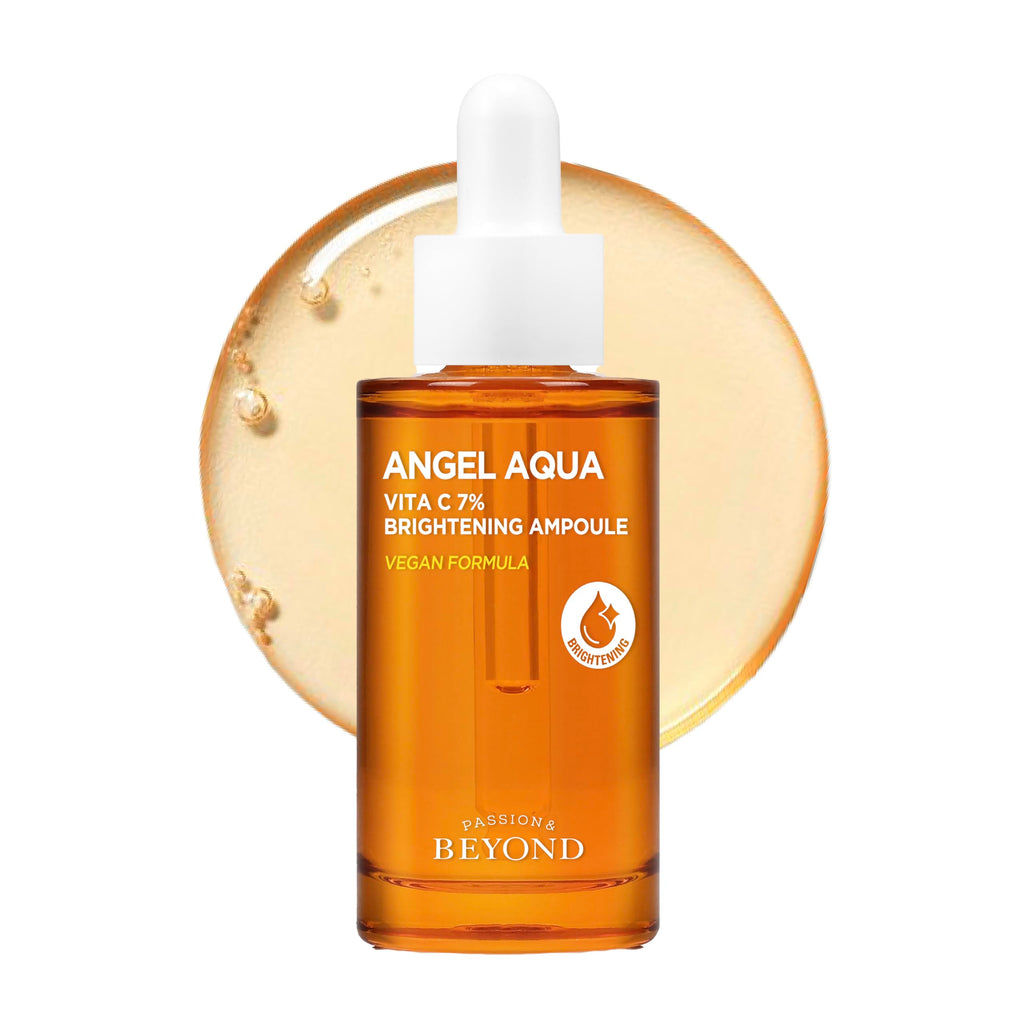 ECO BEYOND Angel Aqua Vita C 7% Ampoule – Vegan Vitamin C Serum for Even Skin Tone