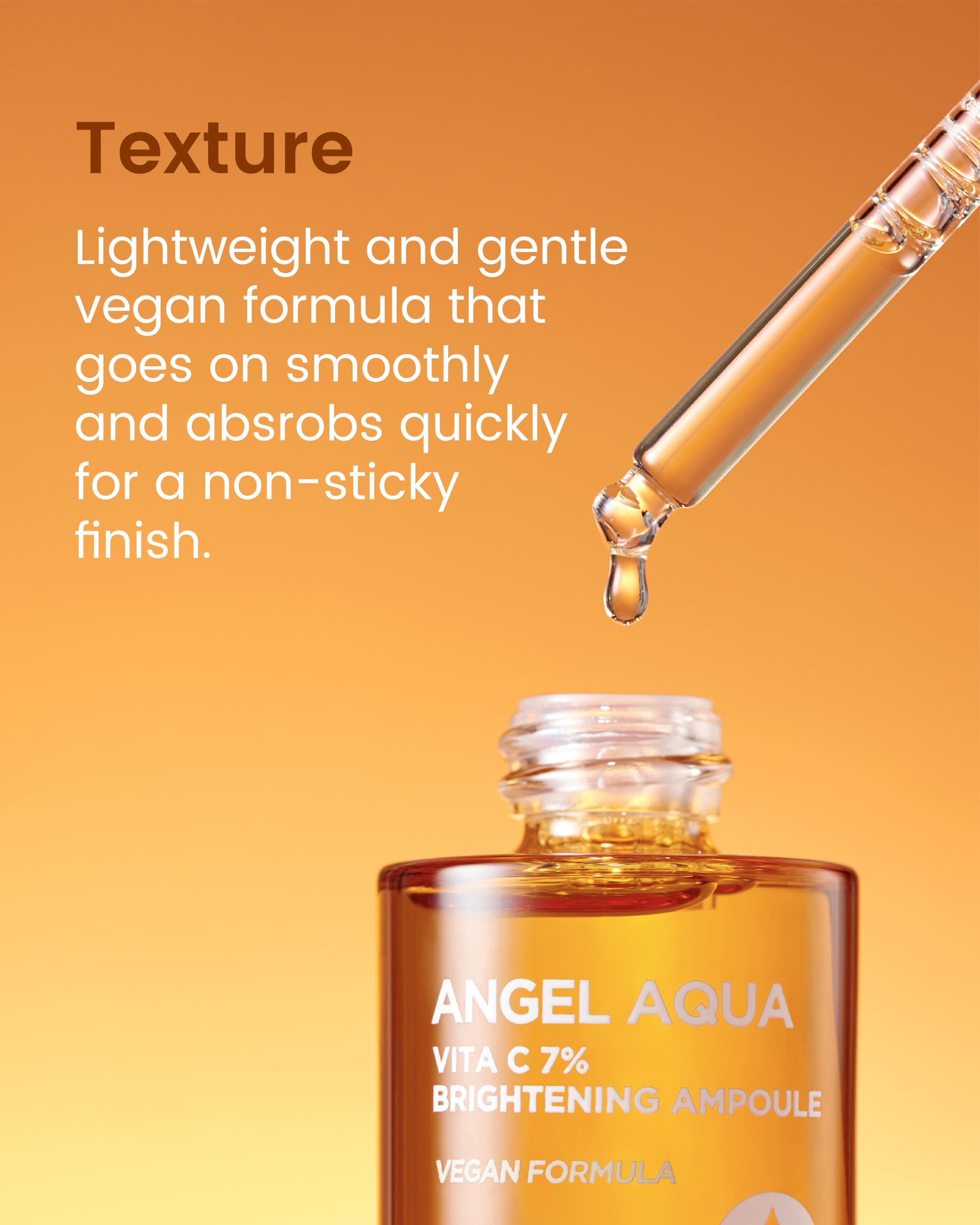 ECO BEYOND Angel Aqua Vita C 7% Ampoule – Vegan Vitamin C Serum for Even Skin Tone