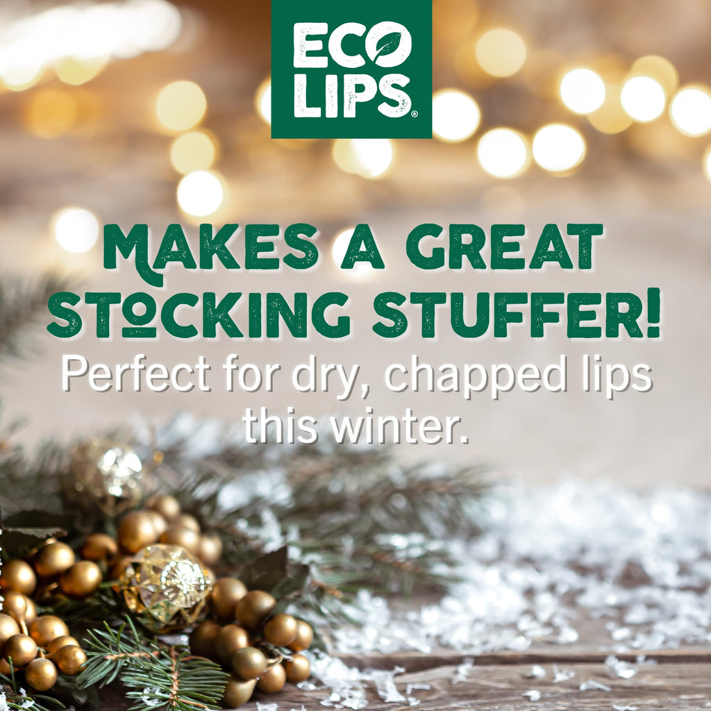 Eco Lips Vanilla Mint Candy Cane Lip Scrub & Lip Mask Duo – Natural Exfoliating Lip Care Set (2 x 0.25 oz)