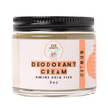 Eco Roots Natural Deodorant Cream – Aluminum-Free, Baking Soda-Free, Citrus