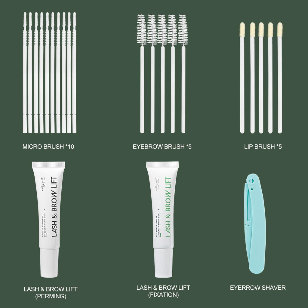 ECOFAN Lash Lift Kit – Salon-Quality Eyelash Perm & Brow Lift at Home