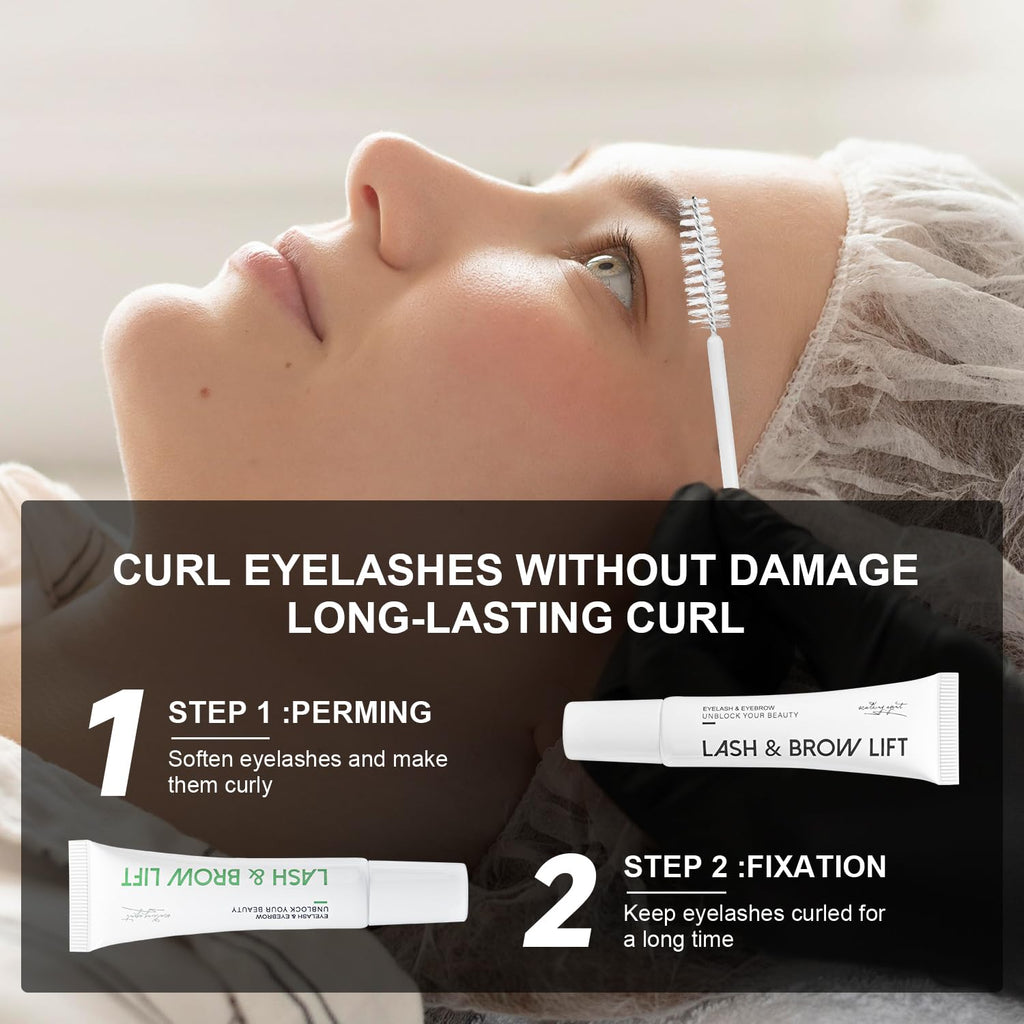 ECOFAN Lash Lift Kit – Salon-Quality Eyelash Perm & Brow Lift at Home
