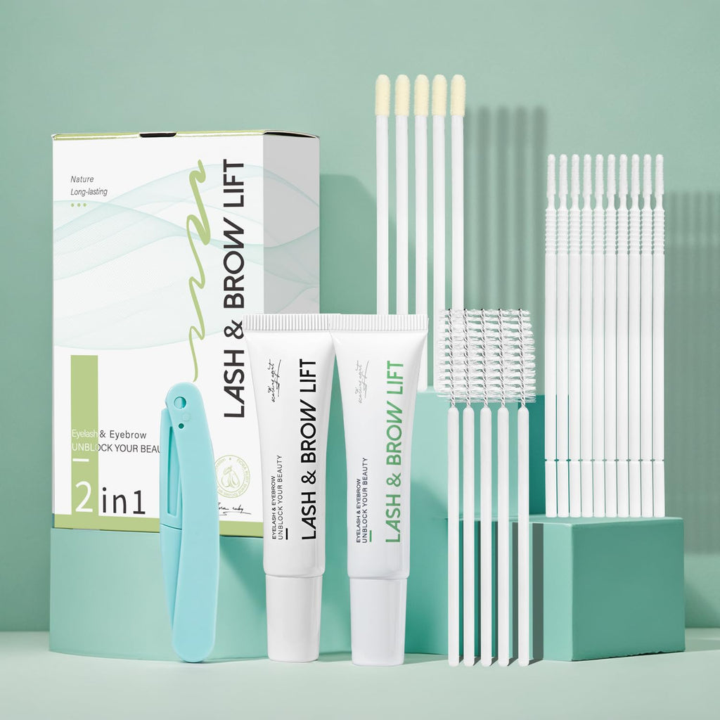ECOFAN Lash Lift Kit – Salon-Quality Eyelash Perm & Brow Lift at Home