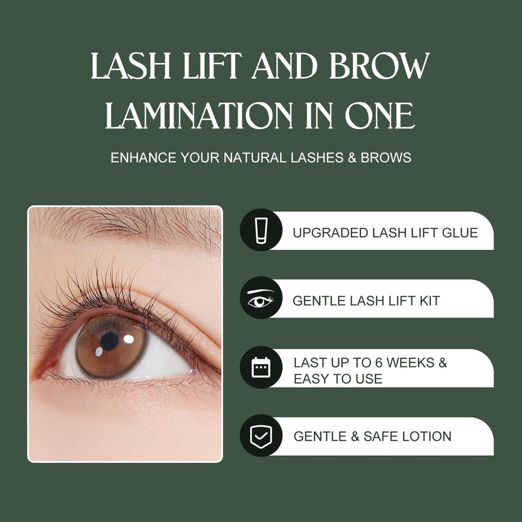 ECOFAN Lash Lift Kit – Salon-Quality Eyelash Perm & Brow Lift at Home