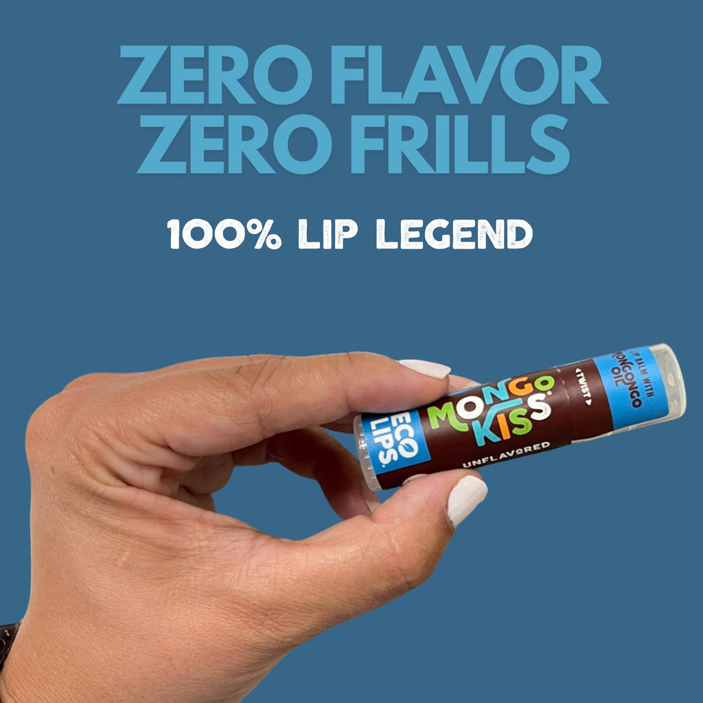 Eco Lips Mongo Kiss 6-Pack Lip Balm – Organic Mongongo Oil & Cocoa Butter