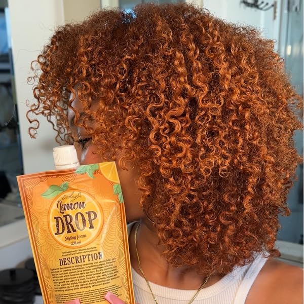 Ecoslay Lemon Drop Styling Foam – Lightweight Firm-Hold for Curly Hair
