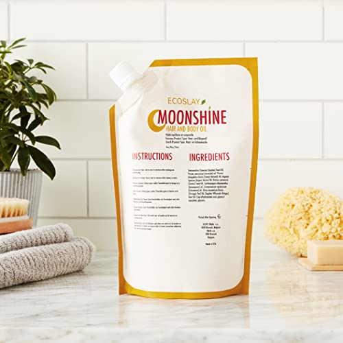 Ecoslay Moonshine Hair & Body Oil – SOTC, Pre-Poo, Scalp Massage, 8oz