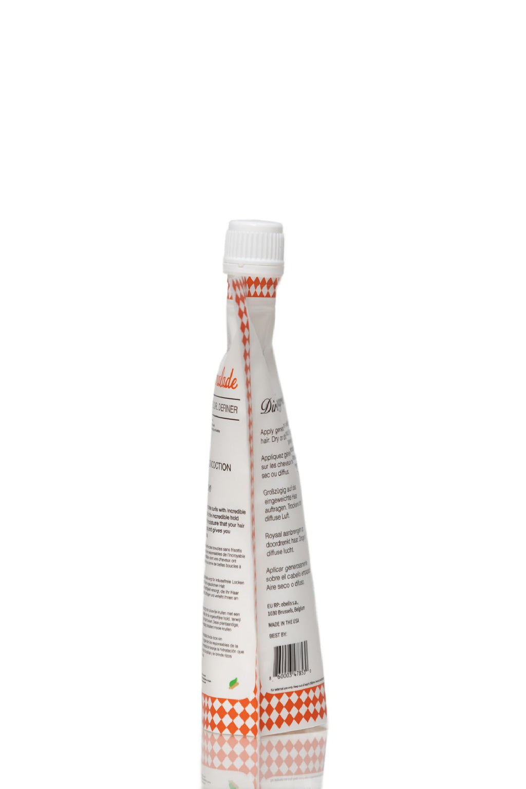 Ecoslay Orange Marmalade Curl Definer Gel – Long-Lasting Hold for Wavy, Curly, Coily & Kinky Hair