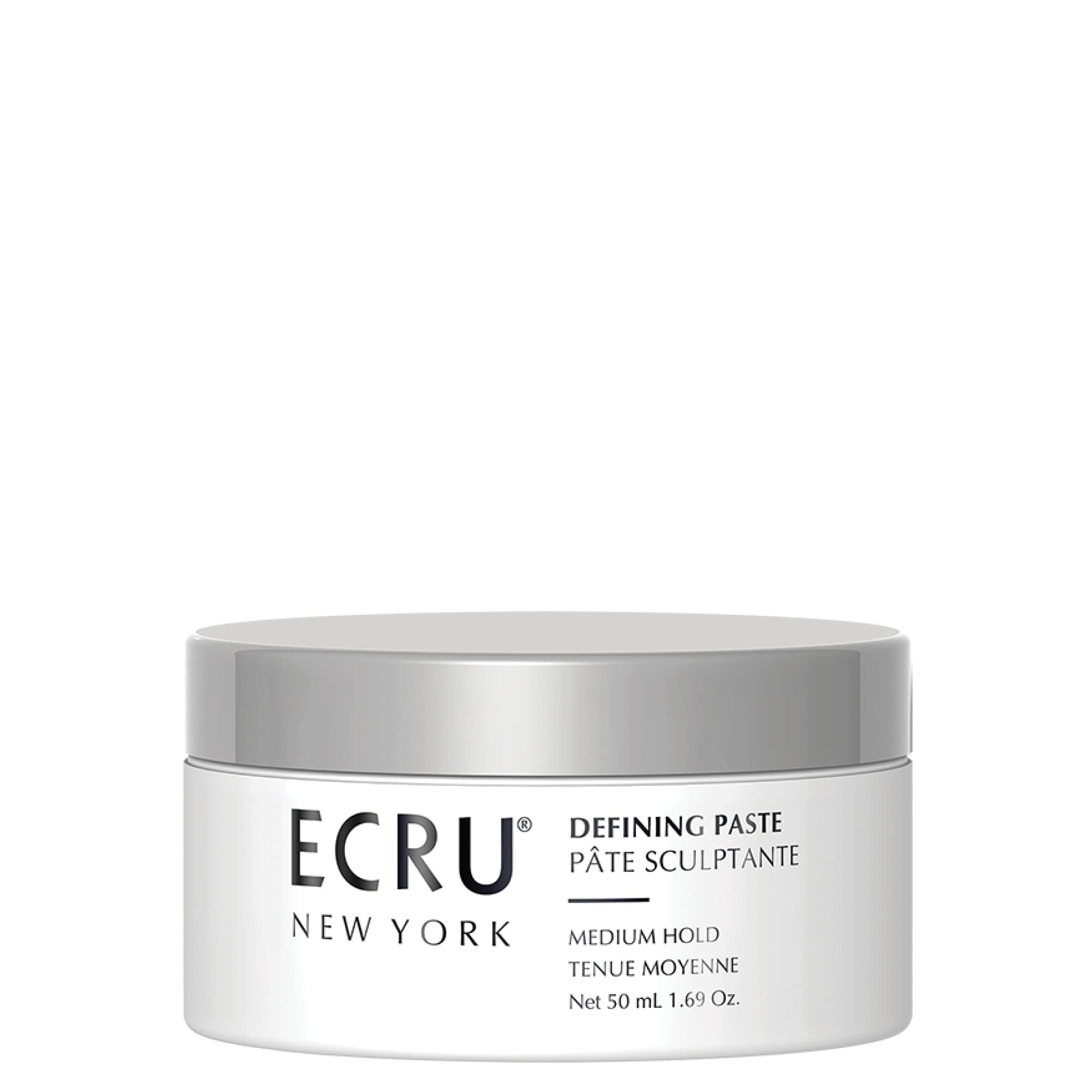 ECRU New York Defining Paste: Medium Hold Texturizing Hair Wax (Travel Size 1.69oz)