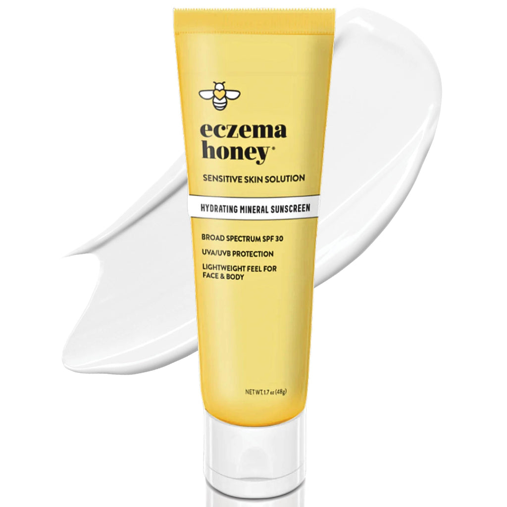 Eczema Honey Hydrating Mineral Sunscreen SPF 30 – Lightweight Face & Body Sun Cream