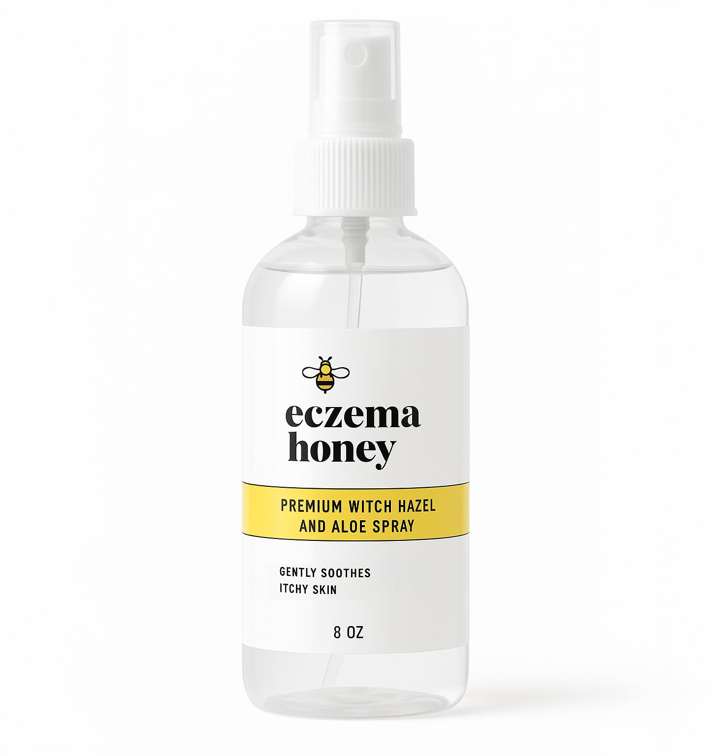 ECZEMA HONEY Premium Witch Hazel & Aloe Spray – Unscented Facial Mist, Dewy Makeup Setting & Daily Hydration (8 Oz)