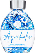 ED HARDY Aquaholic Coconut Surge Natural Bronzer Tanning Lotion 13.5 oz – DHA-Free, Streak-Free Bronzer