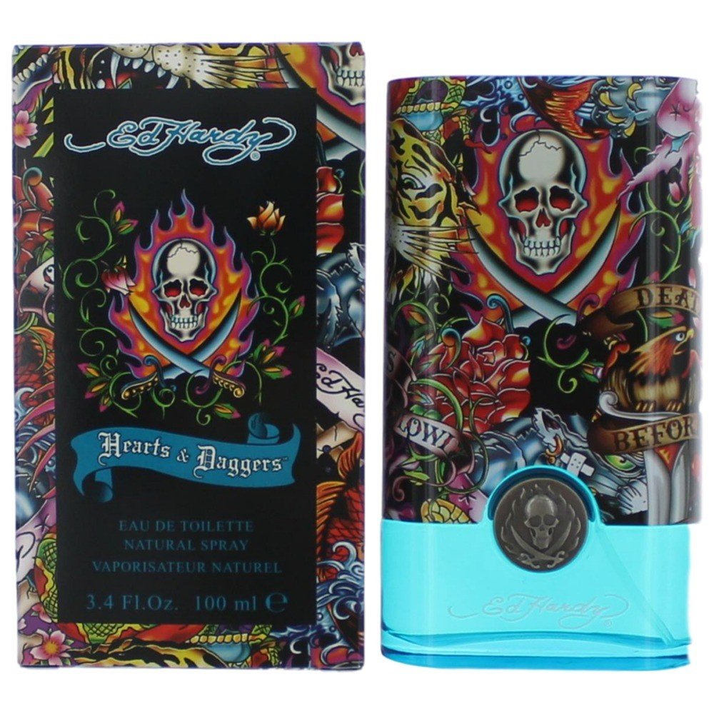 ED HARDY HEARTS & DAGGERS by Christian Audigier EDT Spray 3.4 oz for Men