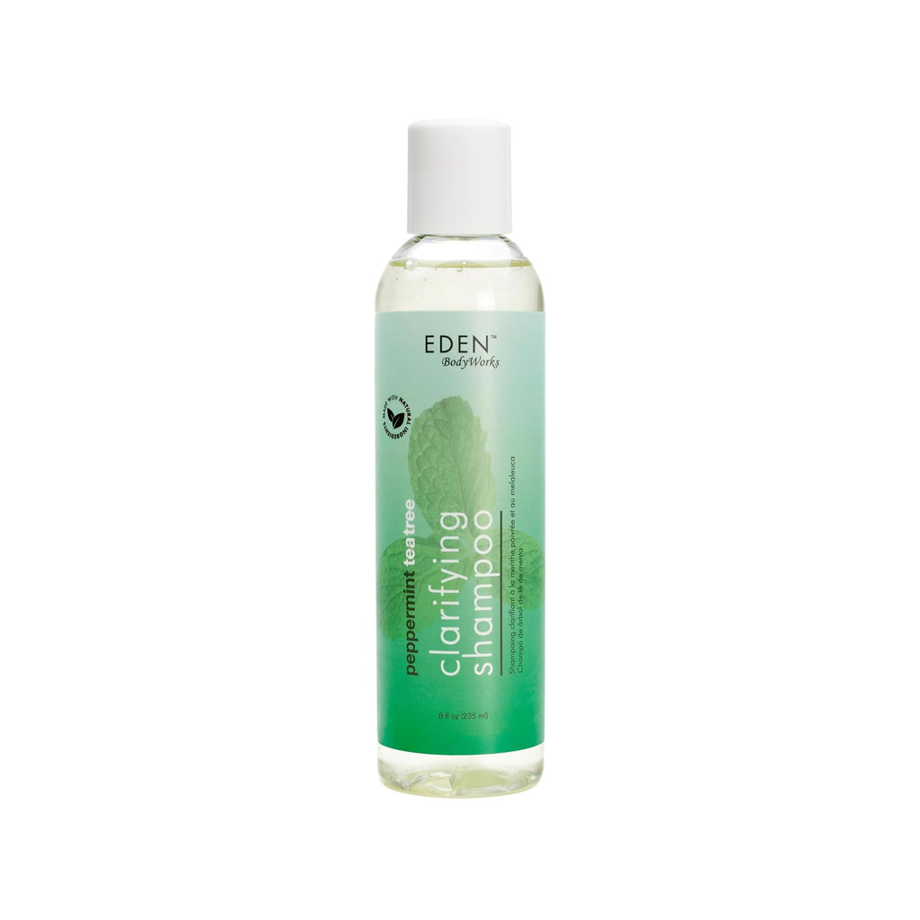 EDEN BodyWorks Peppermint Tea Tree Shampoo | Clarifying for Curly Hair | 8oz