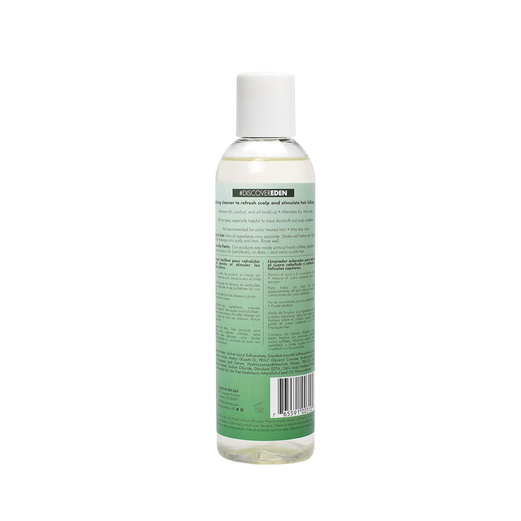 EDEN BodyWorks Peppermint Tea Tree Shampoo | Clarifying for Curly Hair | 8oz