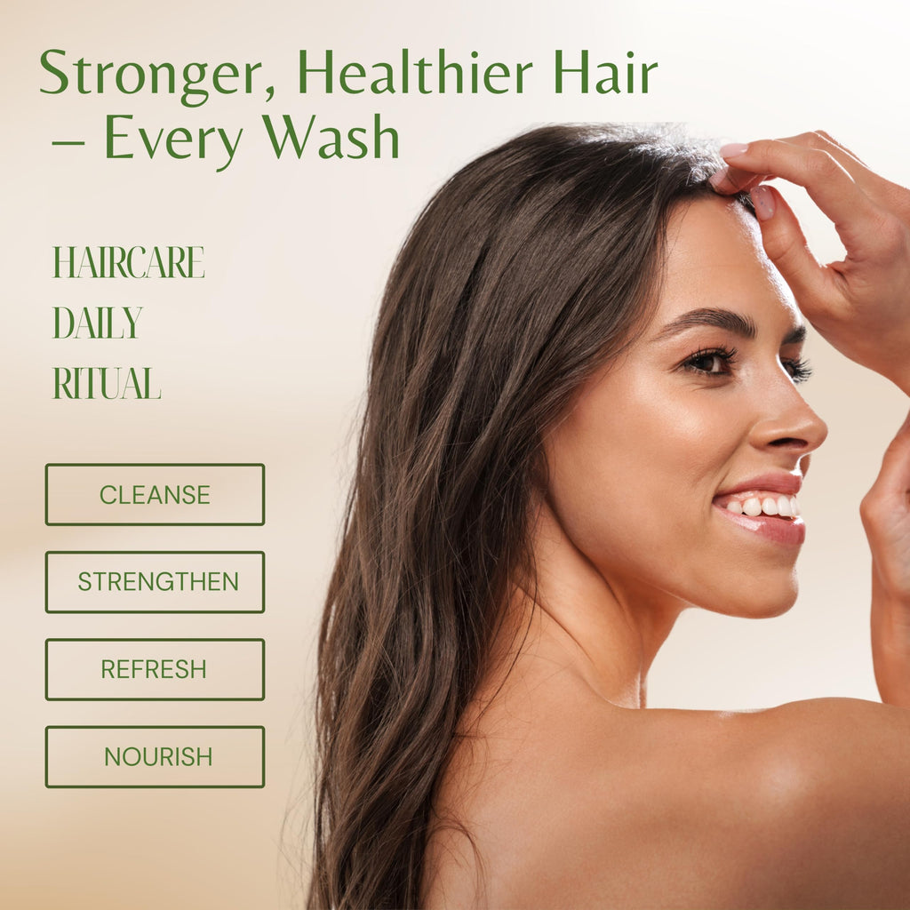 EDENIKA BOTANICALS Tea Tree Oil Shampoo – Soothes Itchy Scalp, Deep Cleansing, Sulfate-Free