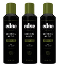 Edge Soothing Aloe Shave Gel — 7 oz, 3-Pack for Sensitive Skin