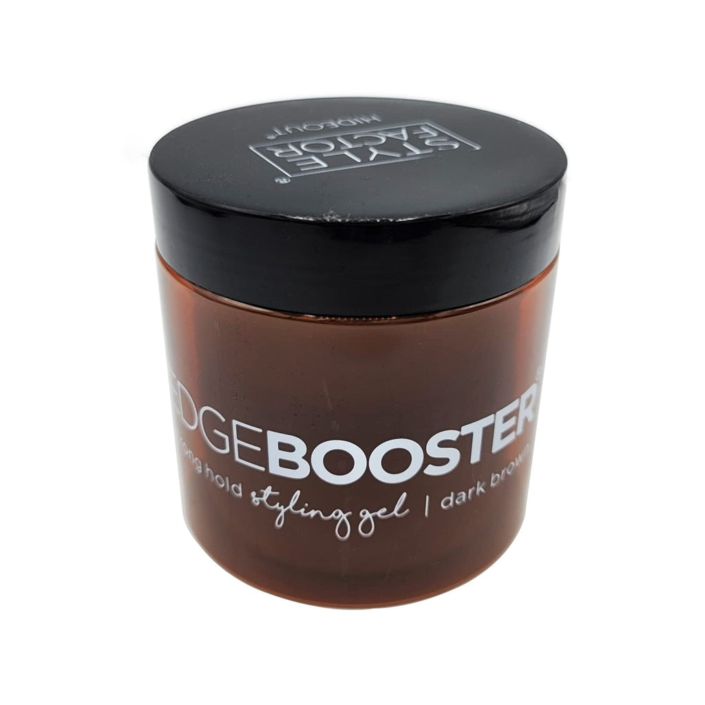 EDGEBOOSTER Style Factor Edge Booster HIDEOUT Styling Gel – 16.9 oz, Darkens Gray Hair, Strong Hold & High Shine