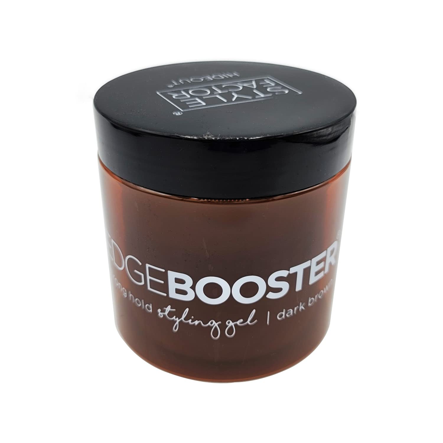 EDGEBOOSTER Style Factor Edge Booster HIDEOUT Styling Gel – 16.9 oz, Darkens Gray Hair, Strong Hold & High Shine