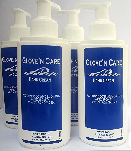 EDS Glove'n Care Hand Cream – 250 ml Pump, 4-Pack | Hydrating Hand Moisturizer