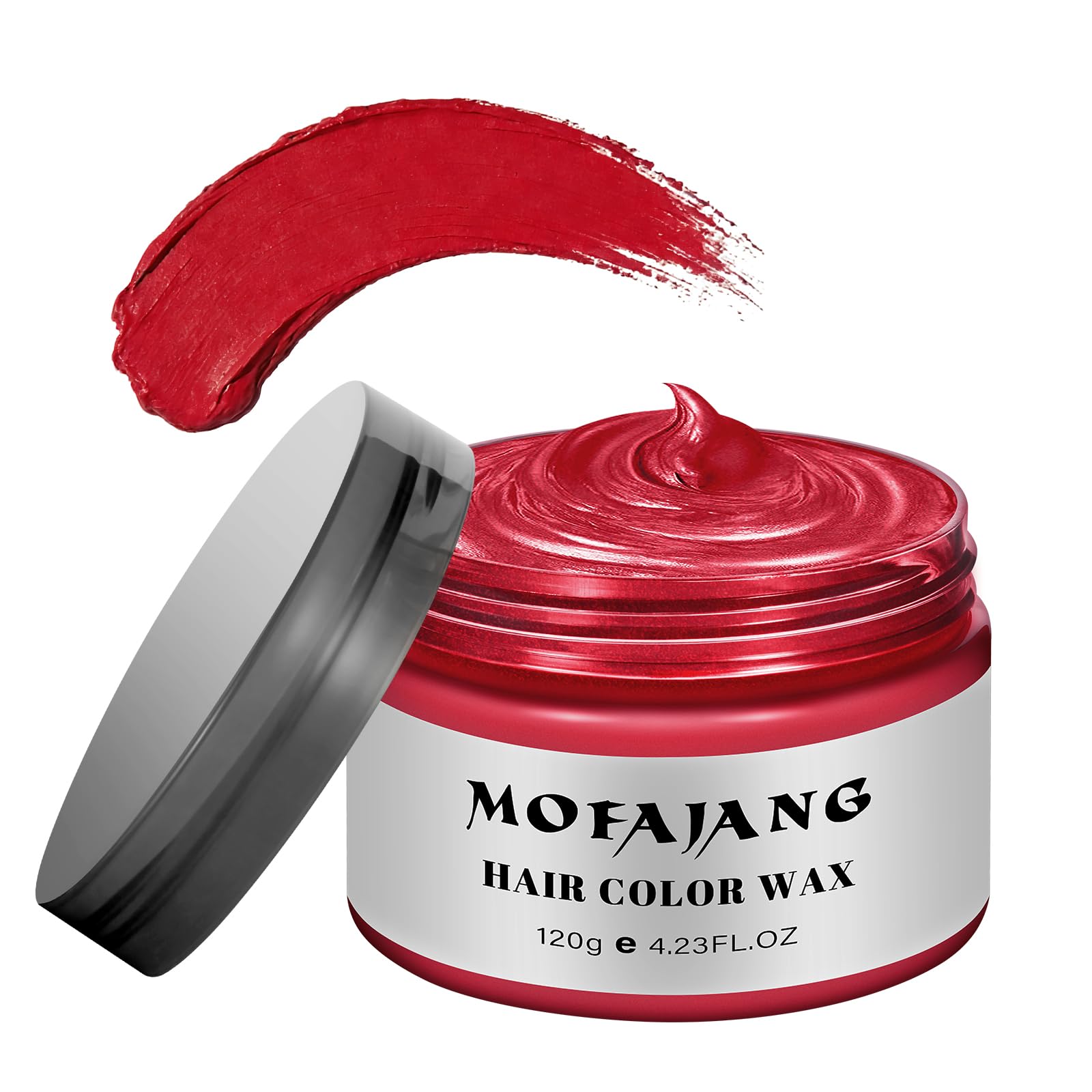 EFLY 4.23 oz Instant Hairstyle Cream – Temporary Red Hair Color Wax for Party & Cosplay