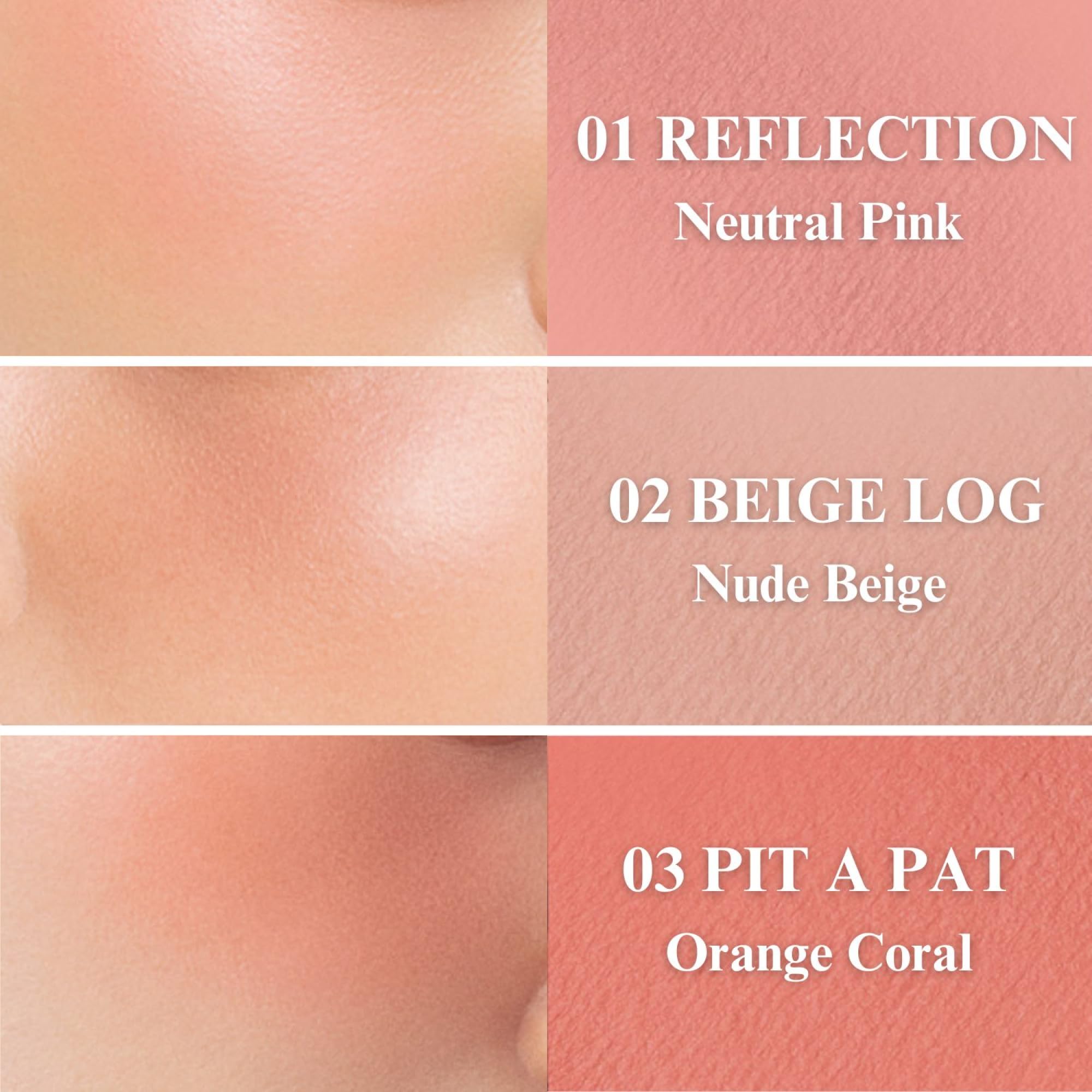 EGLIPS All Over Blusher Pomelo – Multi-Use Cream Jelly Blush for Eyes & Cheeks (0.17 oz) | Buildable, Shimmer Pearls