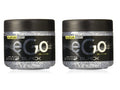 EGO Hair Gel for Men Black – Extra Strong Hold 450ml (Pack of 2)