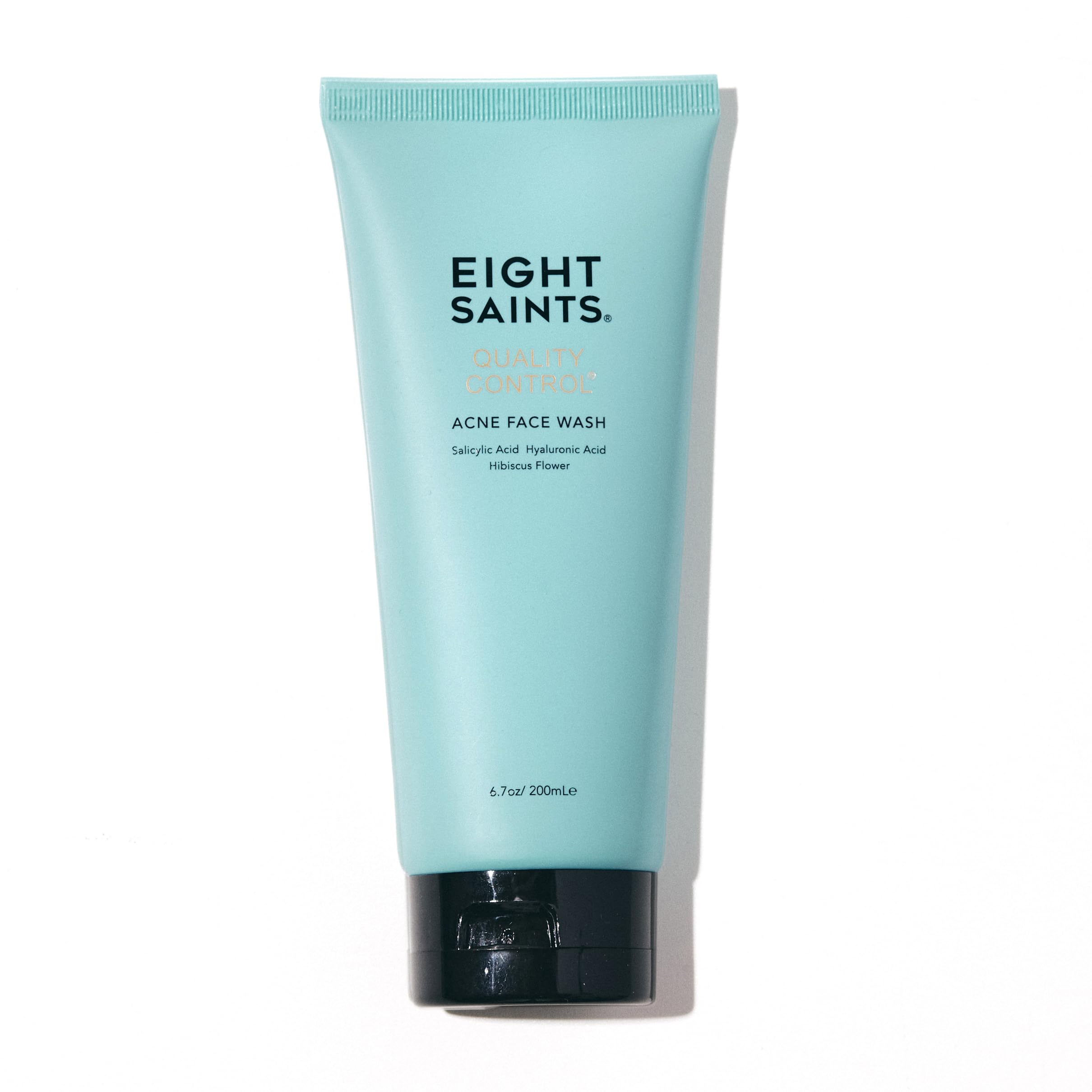 Eight Saints Quality Control Acne Face Wash — Natural & Organic, 2% Salicylic Acid, 6.7 oz
