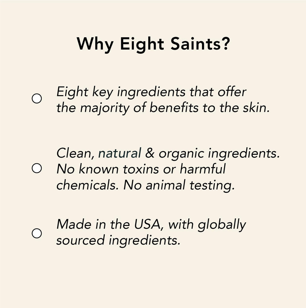 Eight Saints Retinol Facial Moisturizer Cream – Fragrance-Free Hydration for Face, Neck & Eyes | 2 oz