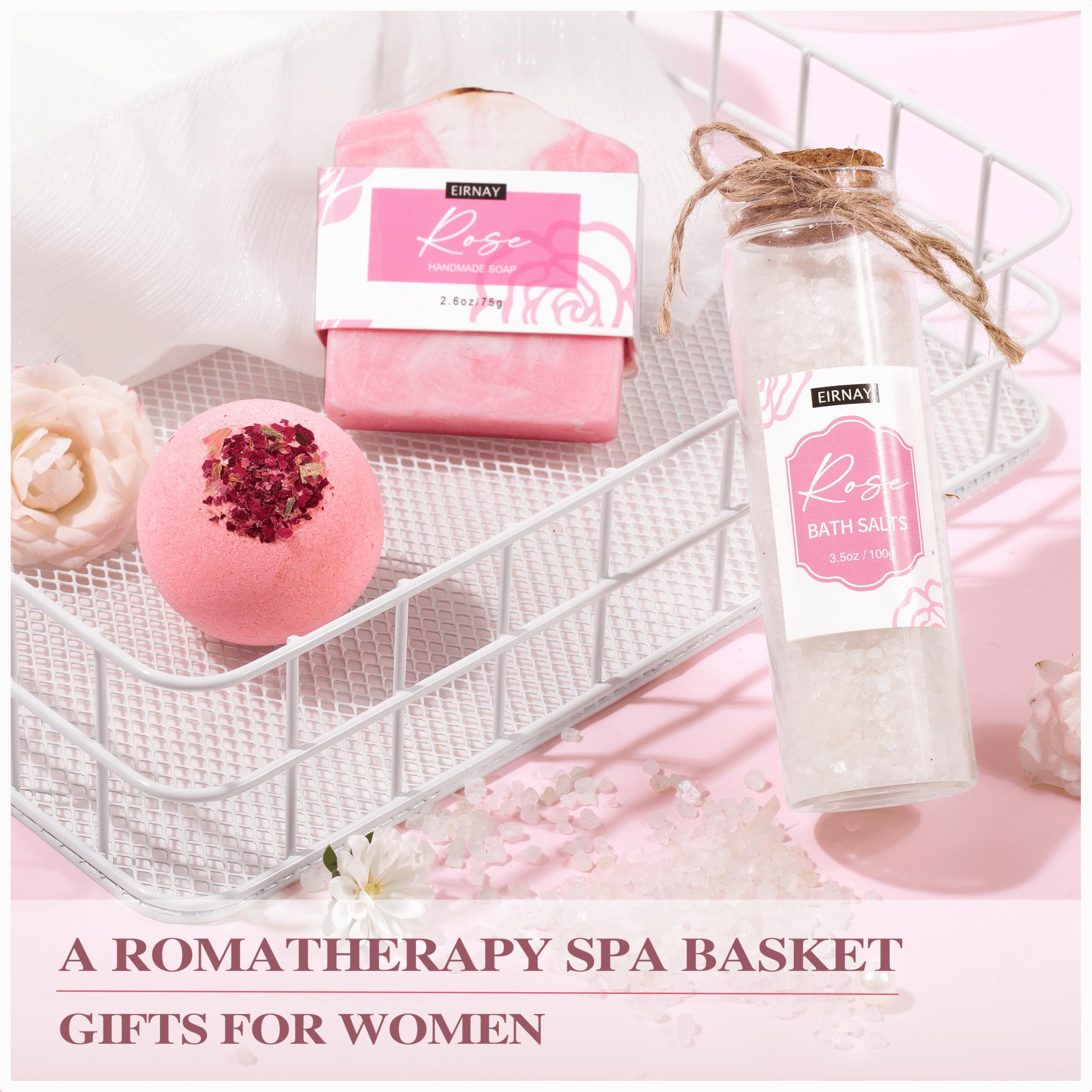 EIRNAY Gifts for Women – Luxurious Home Spa Gift Box for Birthdays & Self-Care