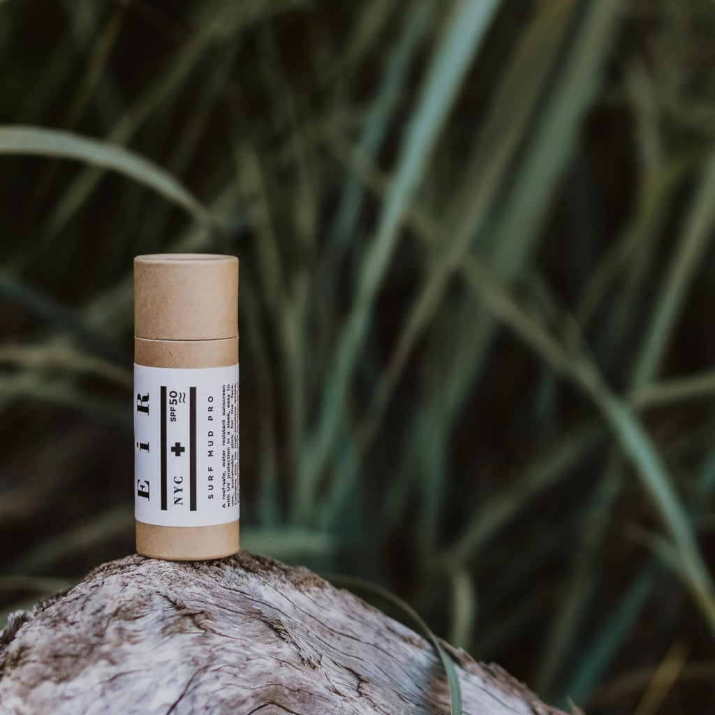 EiR NYC Organic Surf Mud Pro Sunscreen Stick – Non-Nano Zinc Oxide, Cruelty-Free, Coconut Scent, 1.5 Oz