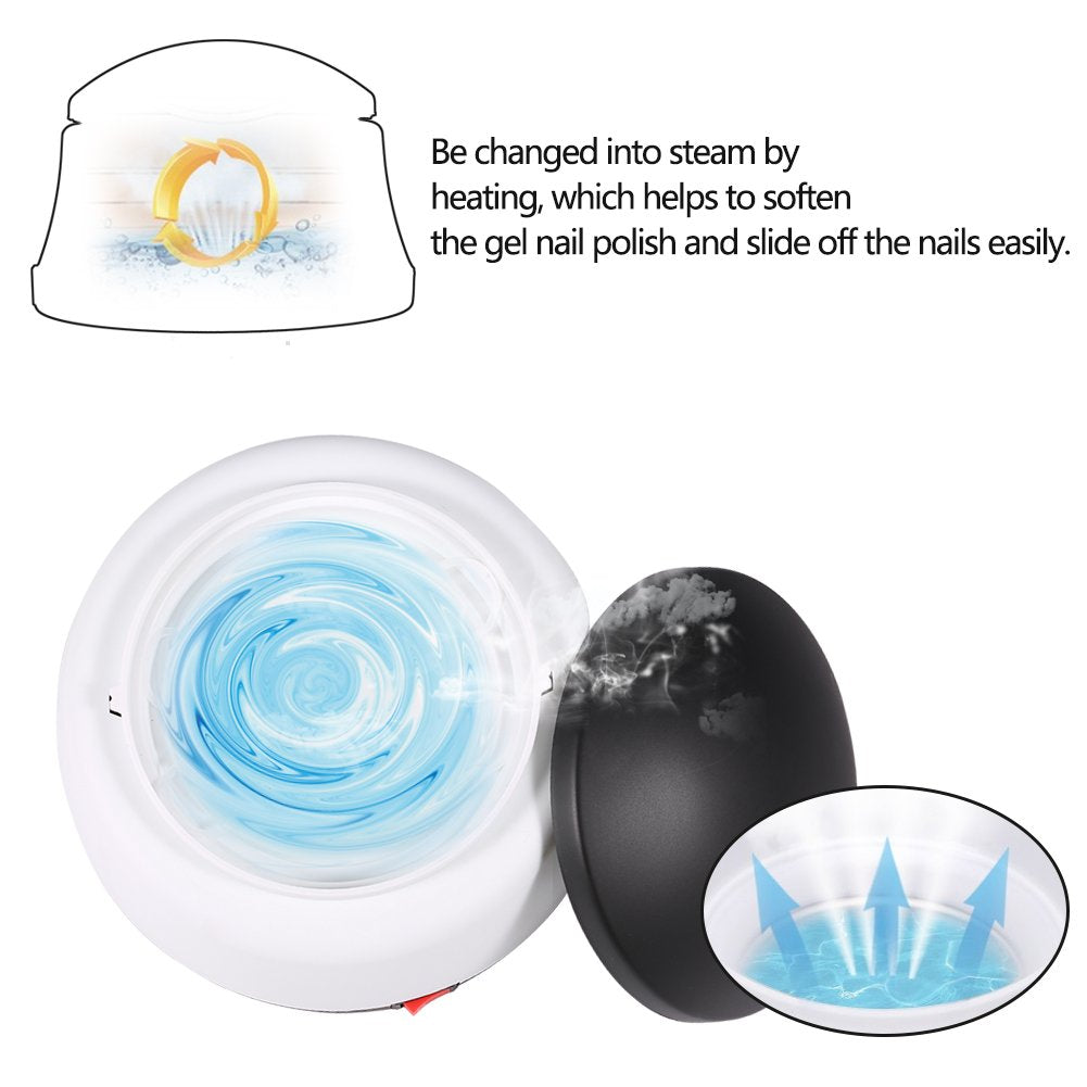 Ejoyous Electric Steam Nail Remover 36W – Portable Gel Polish Removal Machine