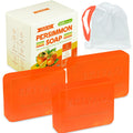 EKIVAO 3-Pack Persimmon Soap Bar – All-Natural Odor Control for All Ages