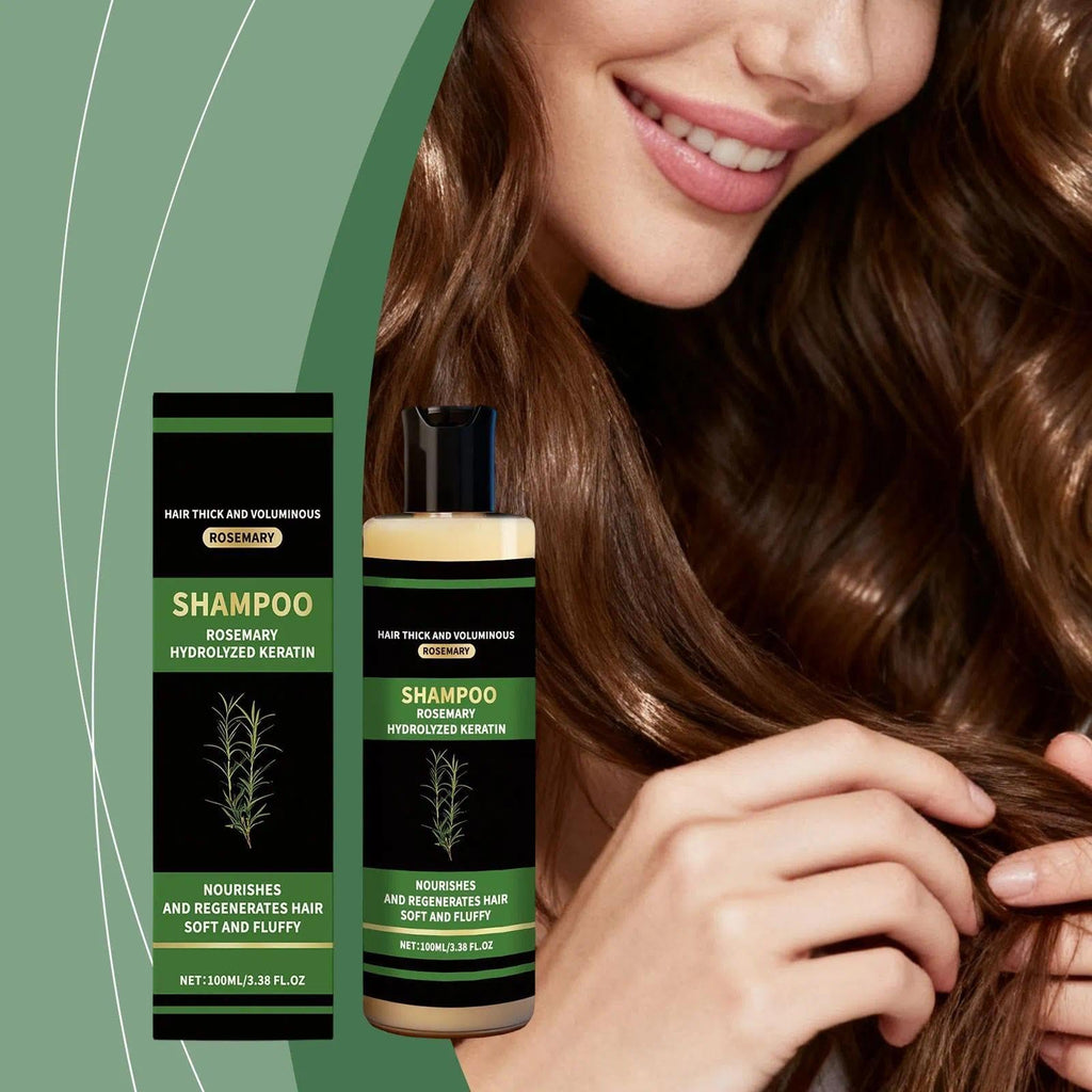 ekxzvg Organic Rosemary Hair Growth Shampoo — Natural Thickening & Keratin Support