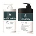 Elabore Silky & Shine Keratin Shampoo & Pack Set – 1000ml / 33.8 fl oz