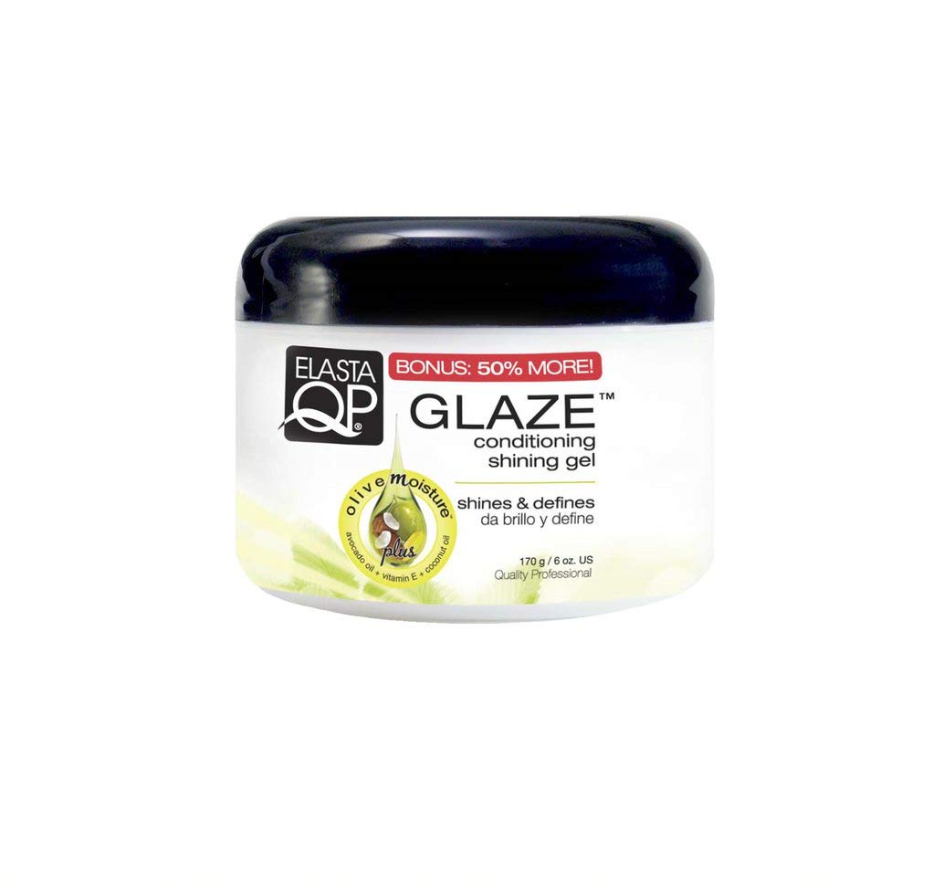 Elasta QP Glaze: Maximum Hold Conditioning Shining Gel – 6 oz x 3 Pack | ELASTA QP