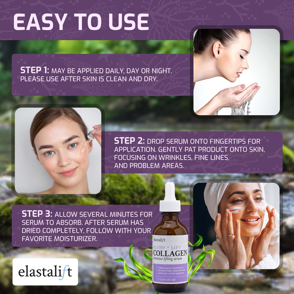 Elastalift Collagen Serum & Body Cream 2pc Bundle – Lift, Plump, Firm Skin
