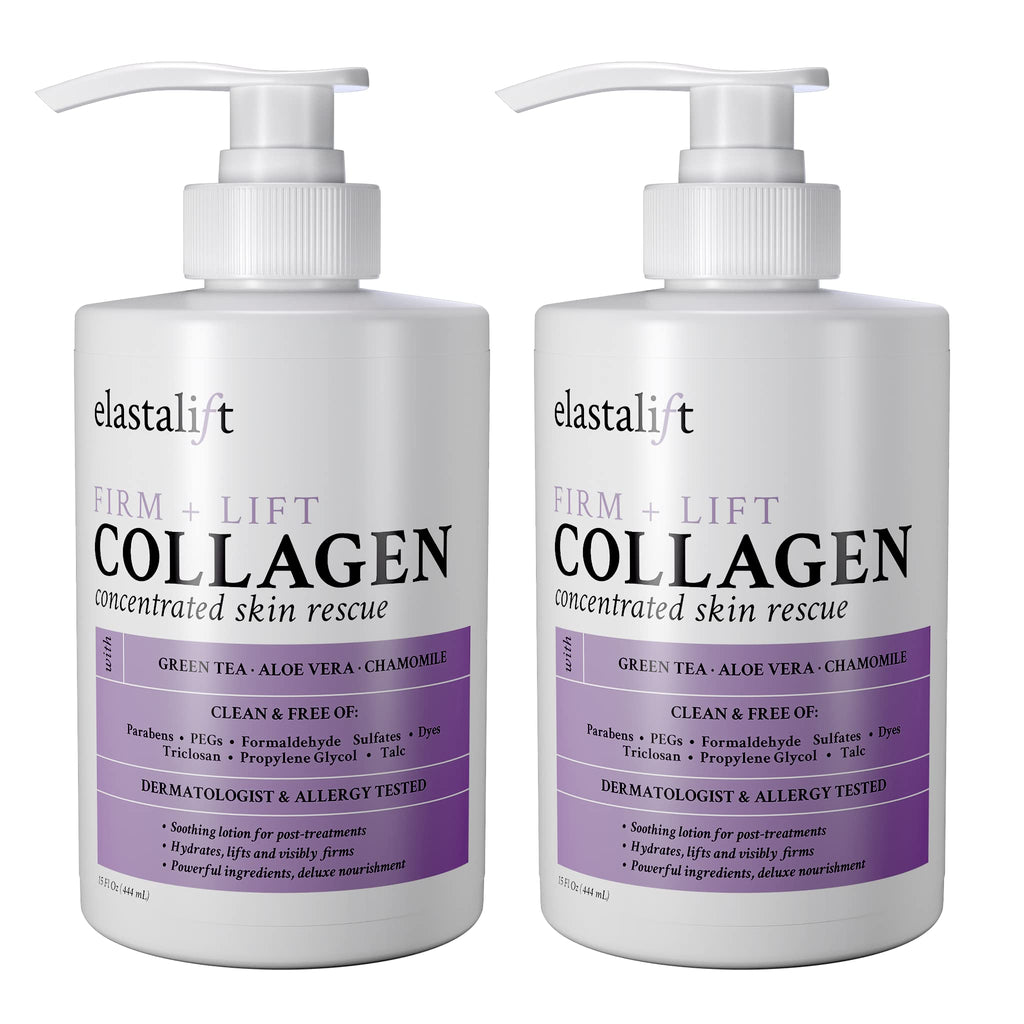 Elastalift Fragrance-Free Collagen Cream — 2pc Body & Face Moisturizer
