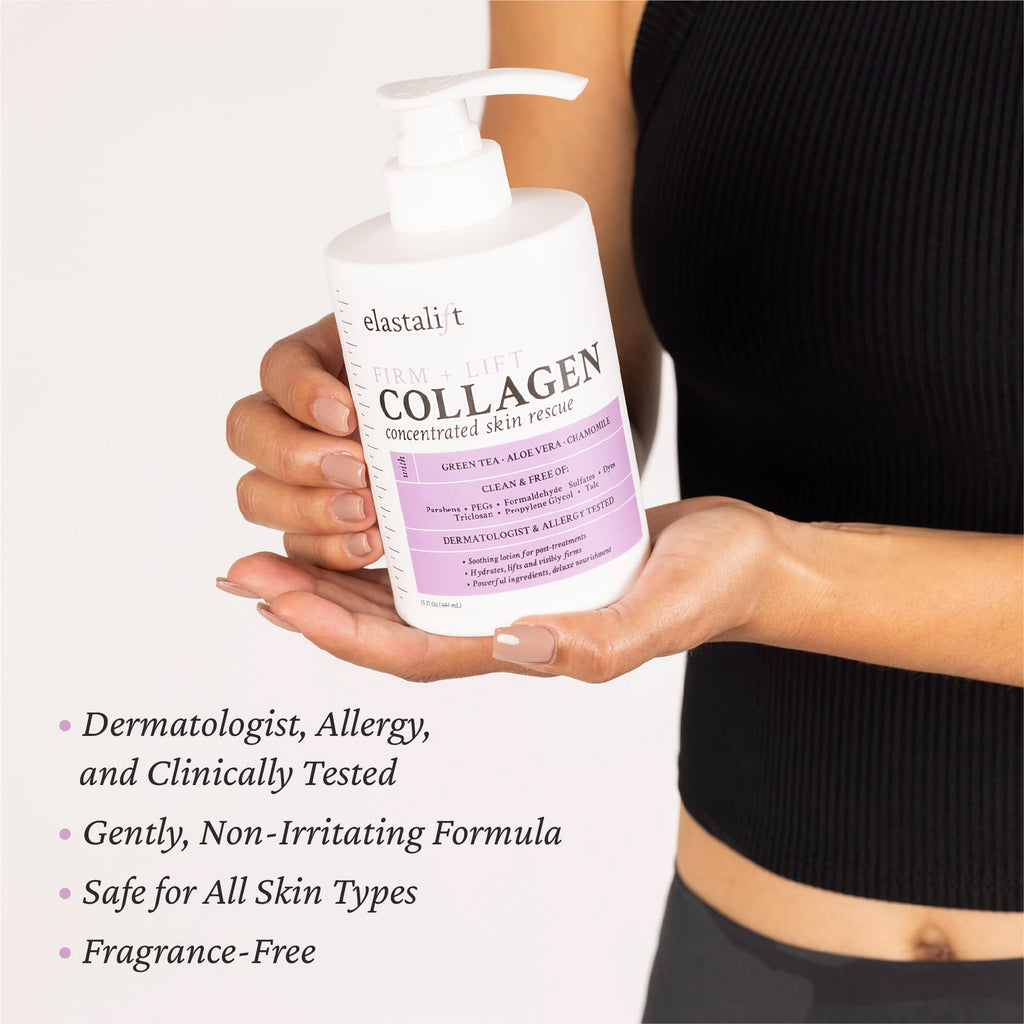 Elastalift Fragrance-Free Collagen Cream — 2pc Body & Face Moisturizer