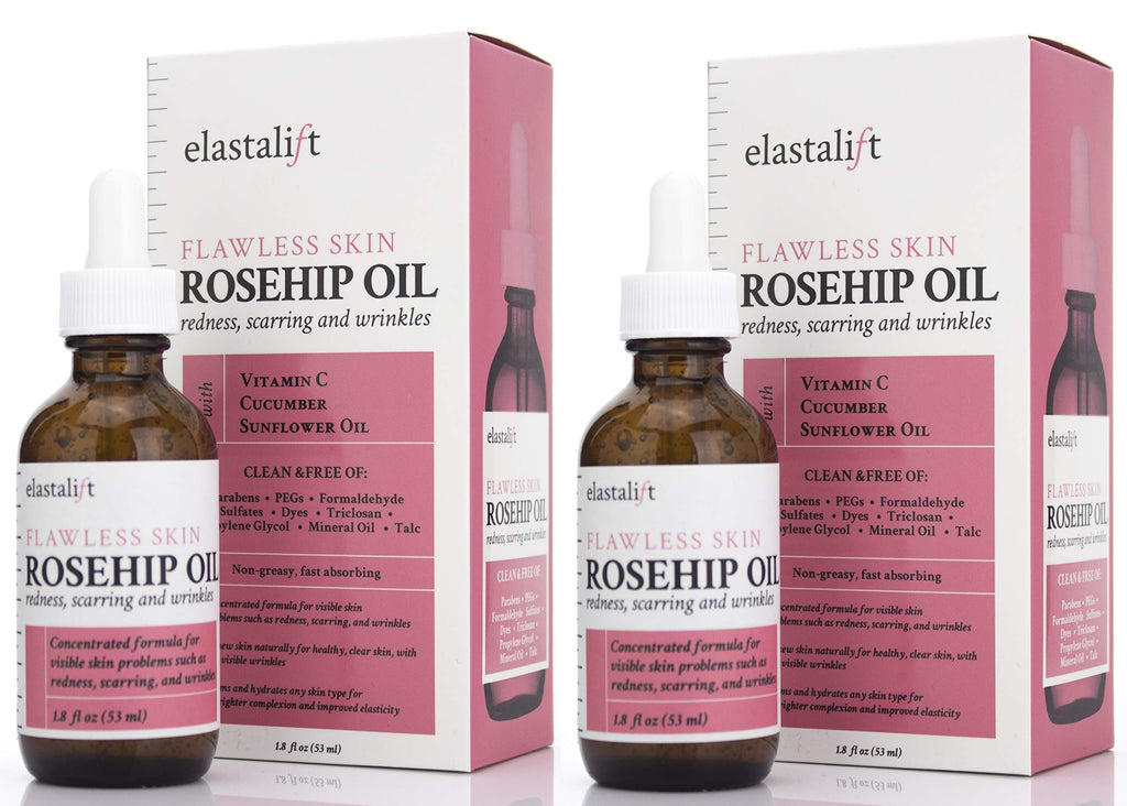 Elastalift Rosehip Oil with Vitamin C & Cucumber — 1.8 fl oz (Pack of 2)
