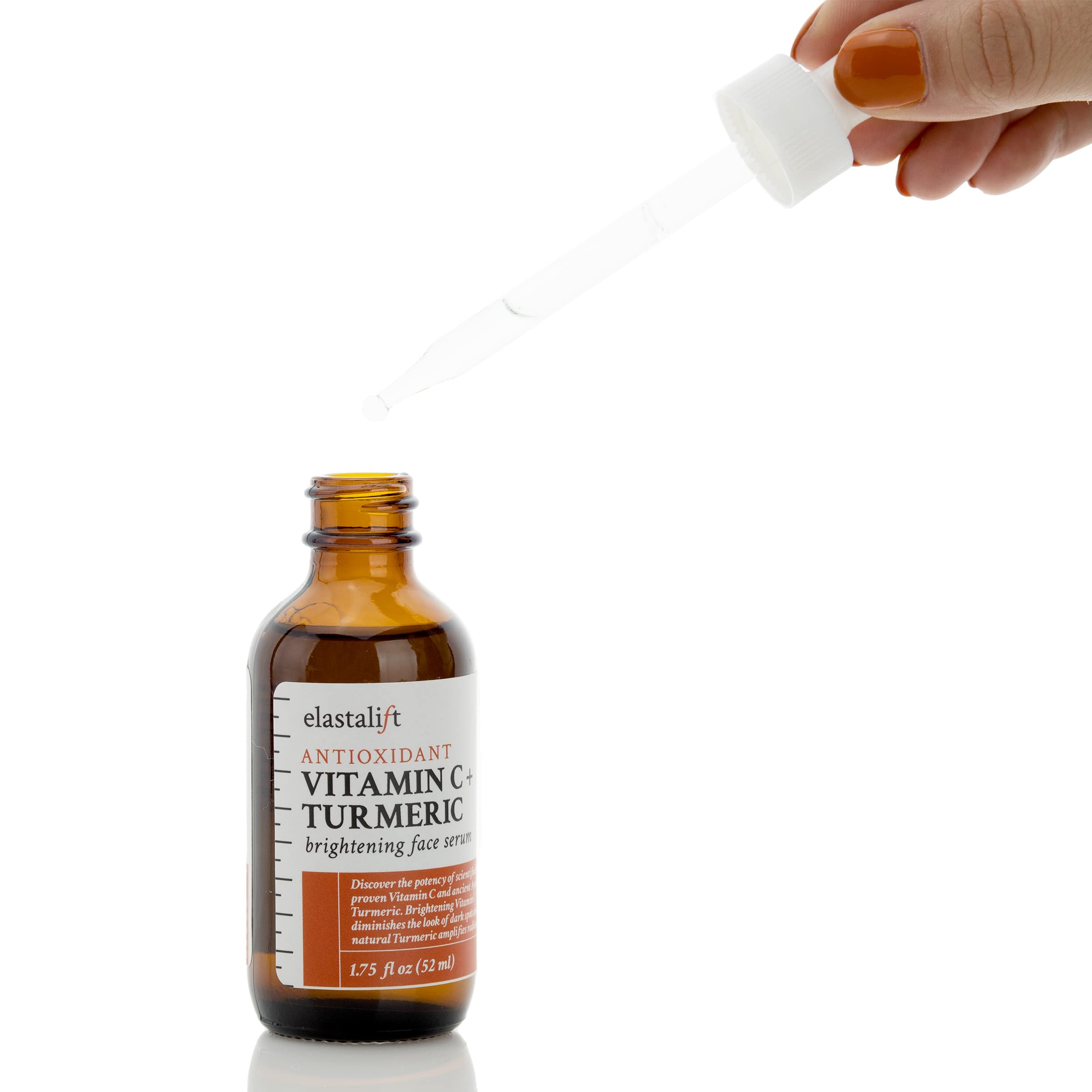 Elastalift Concentrated Vitamin C + Turmeric Oil Serum – Brighten & Hydrate Skin (1.75 Fl Oz)