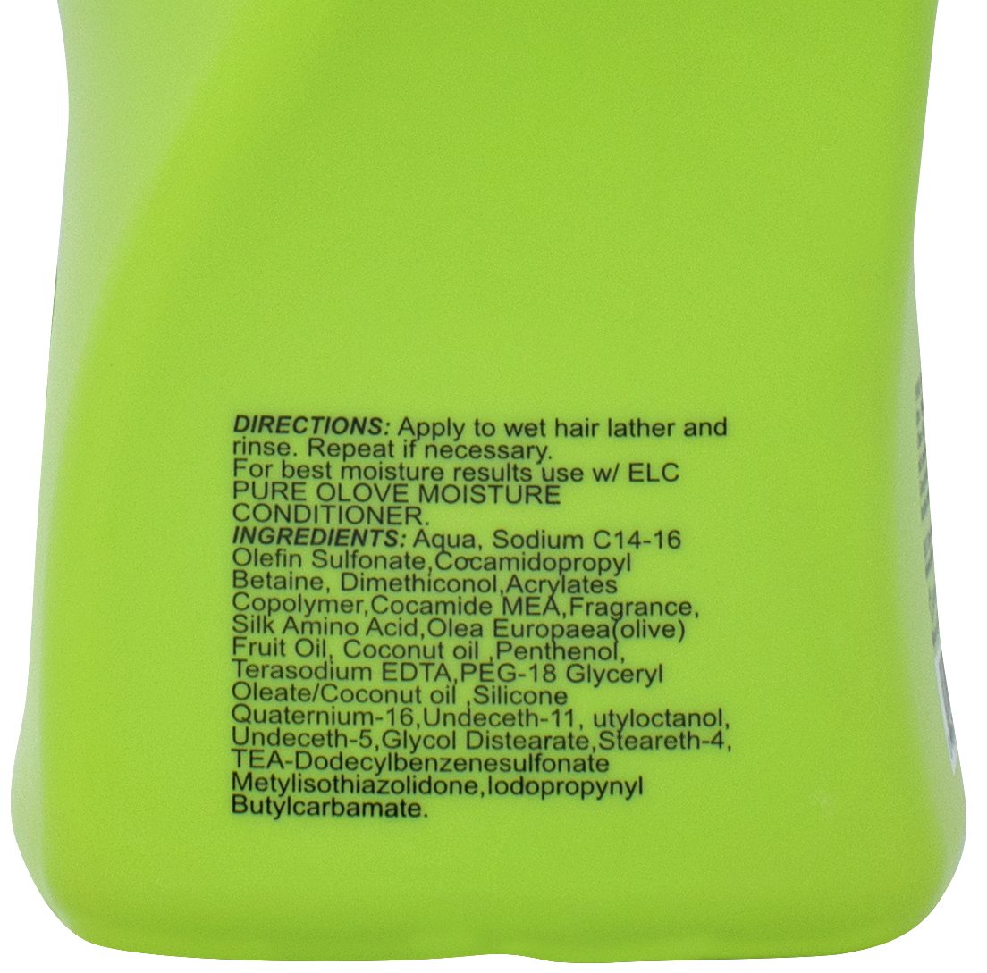 ELC Dao of Hair Pure Olove Moisturizing Shampoo (12oz) – Deep Hydration for Dry, Frizzy Hair