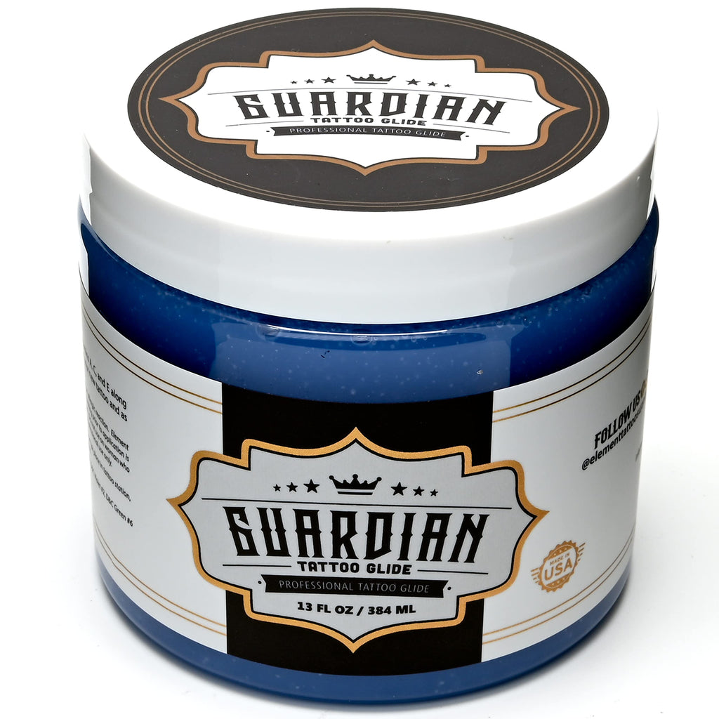 Guardian Tattoo Glide Gel by Element Tattoo Supply – During Tattooing & Aftercare Ointment, 13 oz