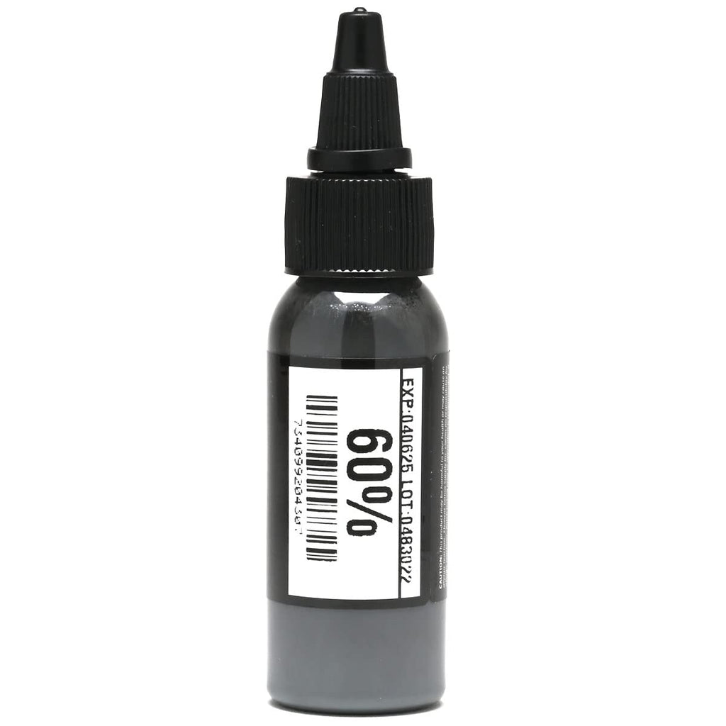 Element Tattoo Supply Battleship Gray Ink Set – 4 Grey Shades, 1 oz Each, Professional Grade