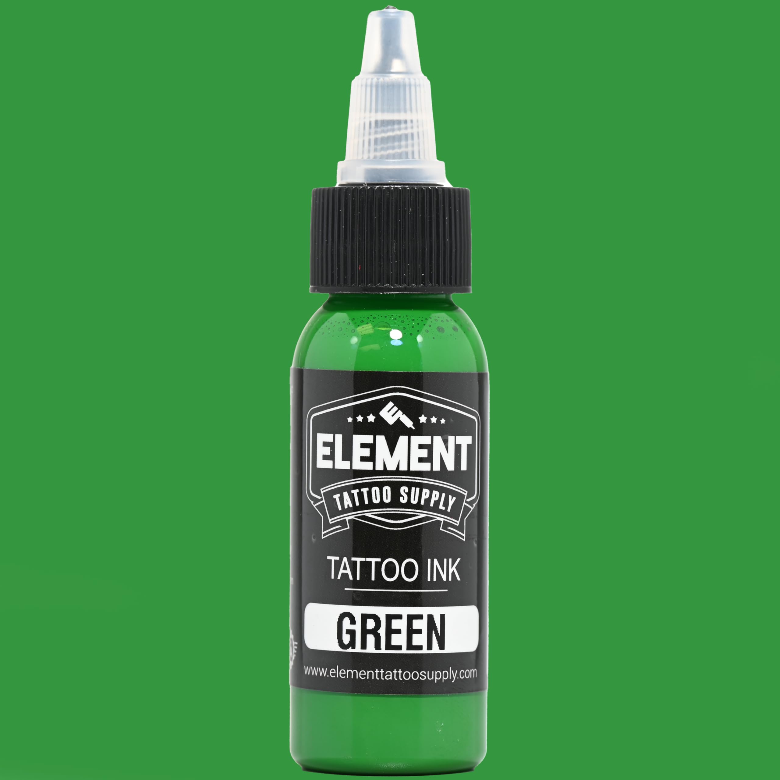 Element Tattoo Supply 6-Color Bright Ink Set – 1oz Pigment Bottles for Shading & Colorful Tattoos